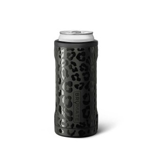 Black Leopard Brumate Hopsulator Slim Water Bottles | 1682STQIE