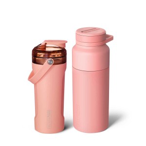 Coral Pink Brumate Health + Hydration Bundle Water Bottles | 3059MKWUI