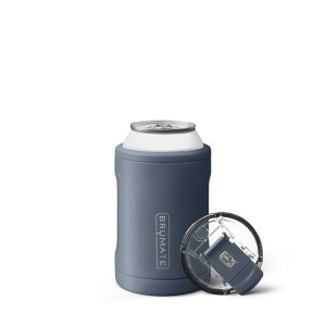 Deep Grey Blue Brumate Hopsulator Duo Water Bottles | 8423UNWEC