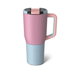 Light Blue / Pink Brumate M Water Bottles | 2903BXTPI