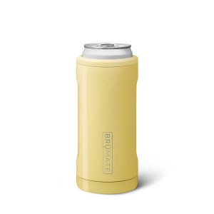 Light Yellow Brumate Hopsulator Slim Water Bottles | 7605SLHID