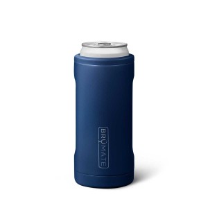 Navy Brumate Hopsulator Slim Water Bottles | 8034GNTPC