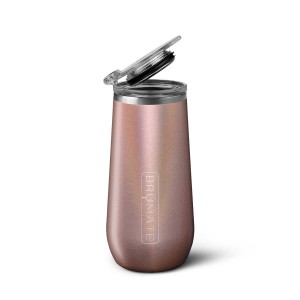 Rose Gold Brumate Champagne Flute Water Bottles | 7684DJKWE