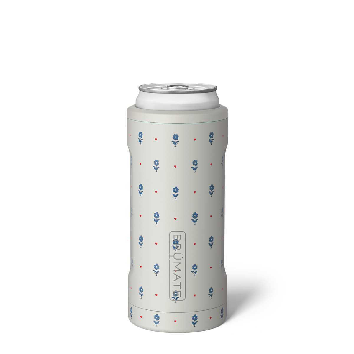 Deep Grey Blue Brumate Hopsulator Slim Water Bottles | 3782WMIAR