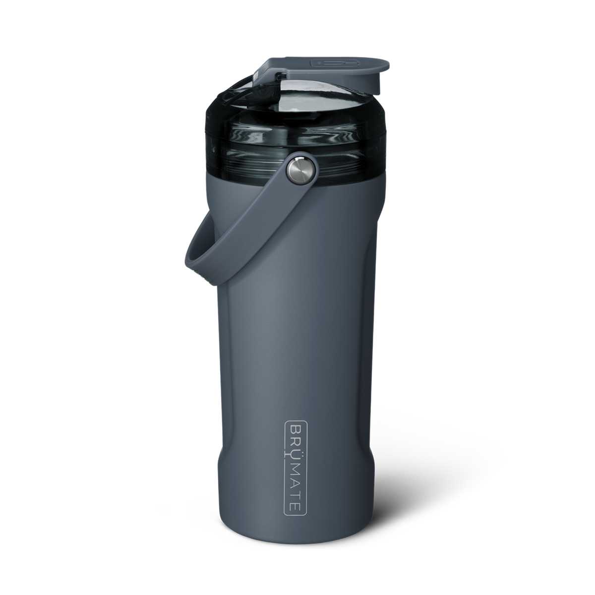 Deep Grey Blue Brumate MultiShaker Water Bottles | 8164FBLYO