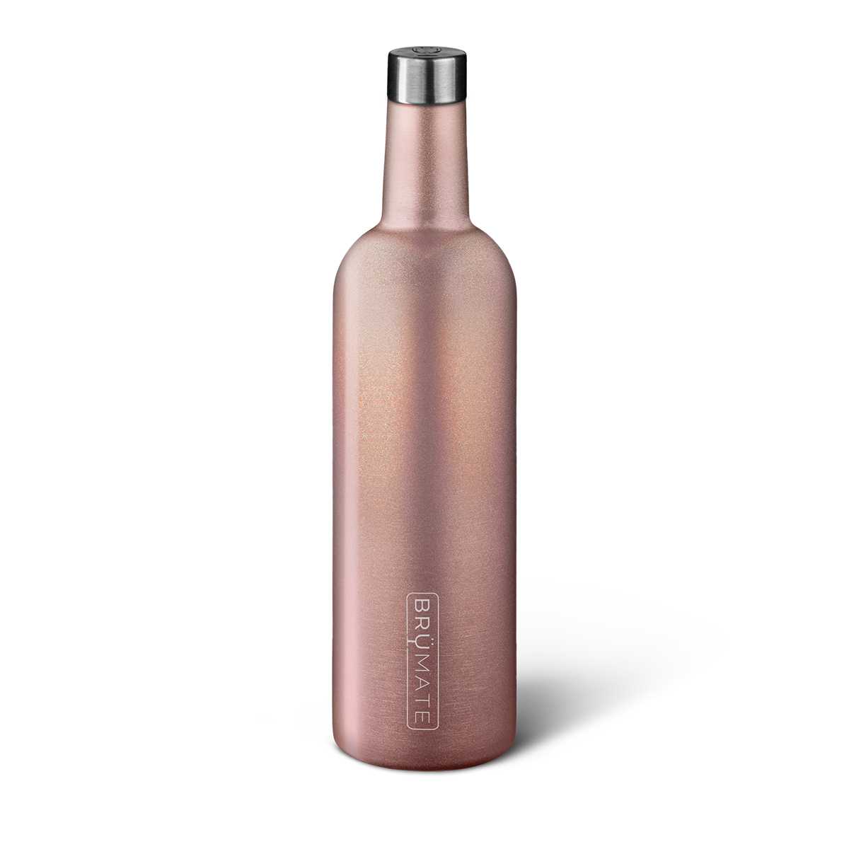 Rose Gold Brumate Winesulator Water Bottles | 4179DVKET